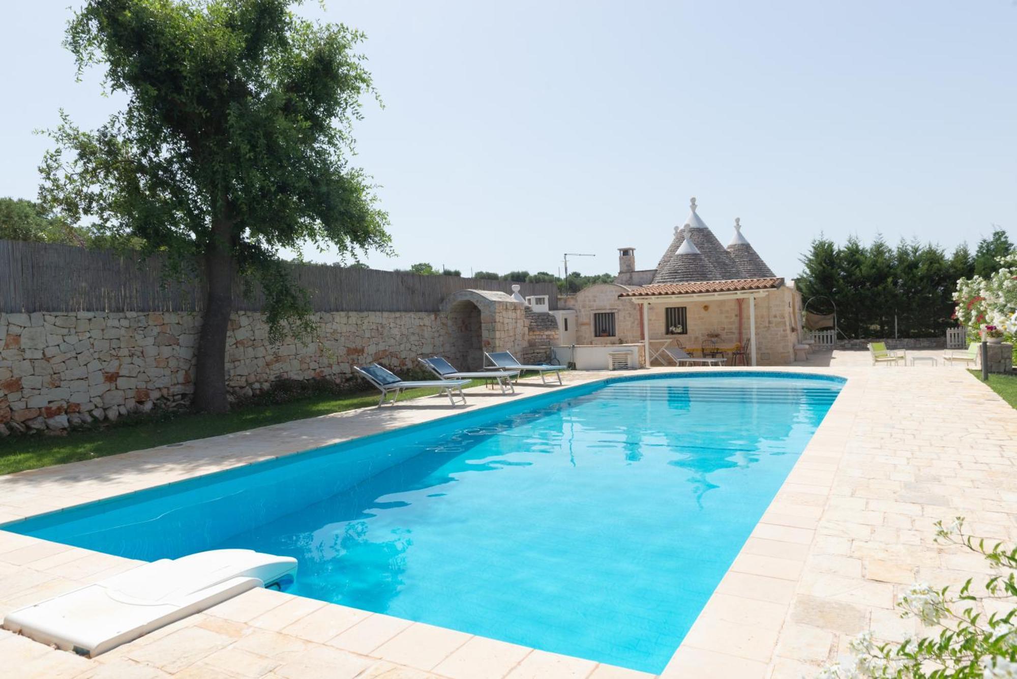 Trullo Filippo With Exclusive Pool Villa Cisternino Exteriör bild