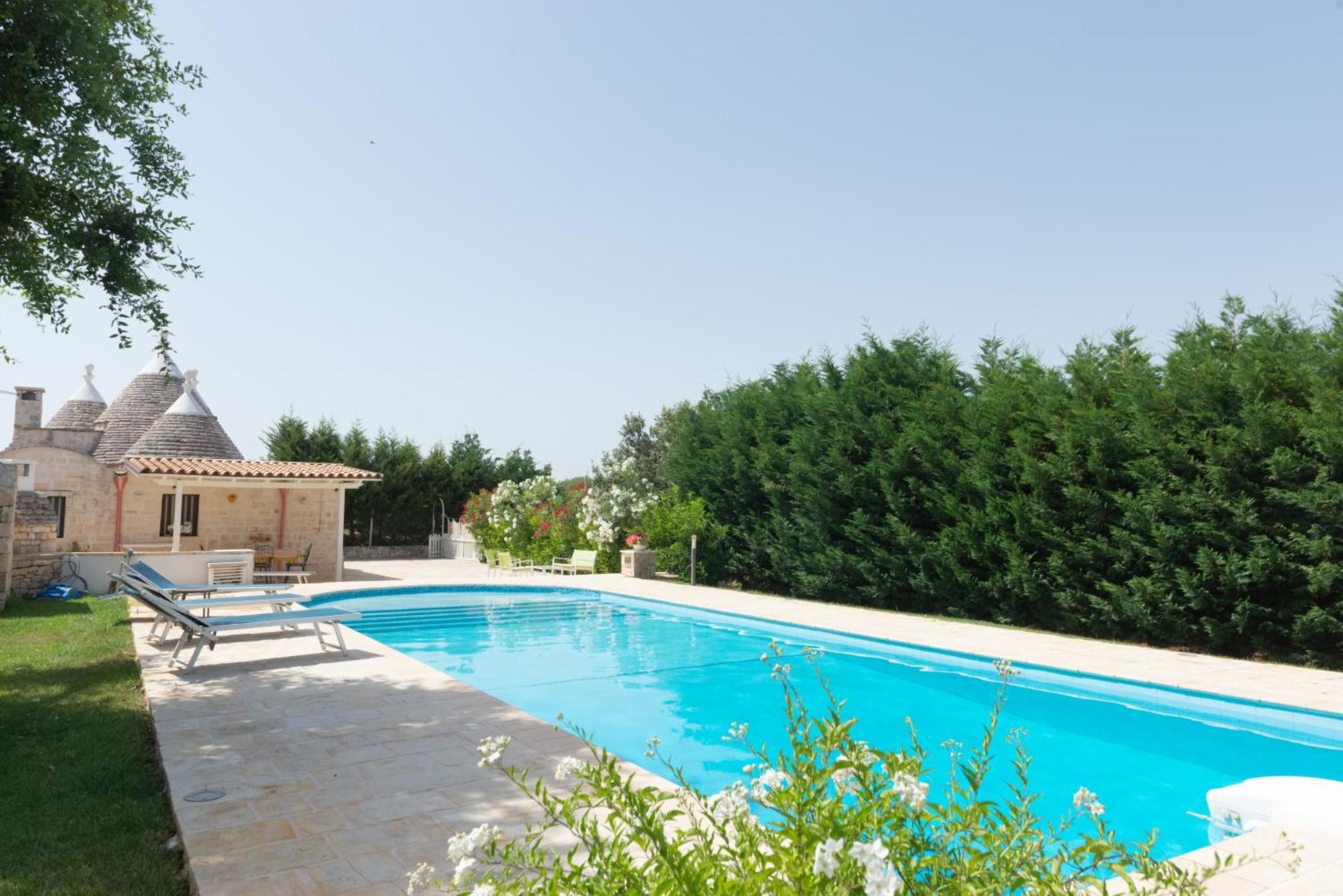 Trullo Filippo With Exclusive Pool Villa Cisternino Exteriör bild